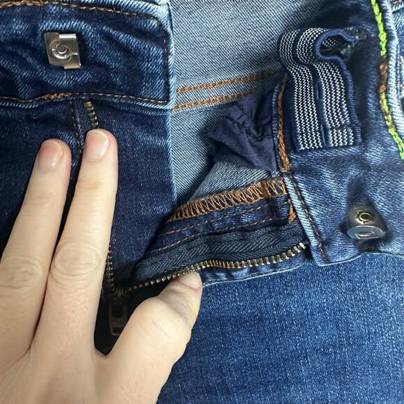 Boden Skinny Adjustable Waist Jeans 8Y - Picture 7 of 8